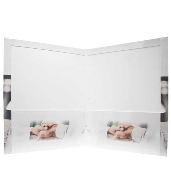 2 Pocket Presentation Folders, Business Themes (imprint on top)