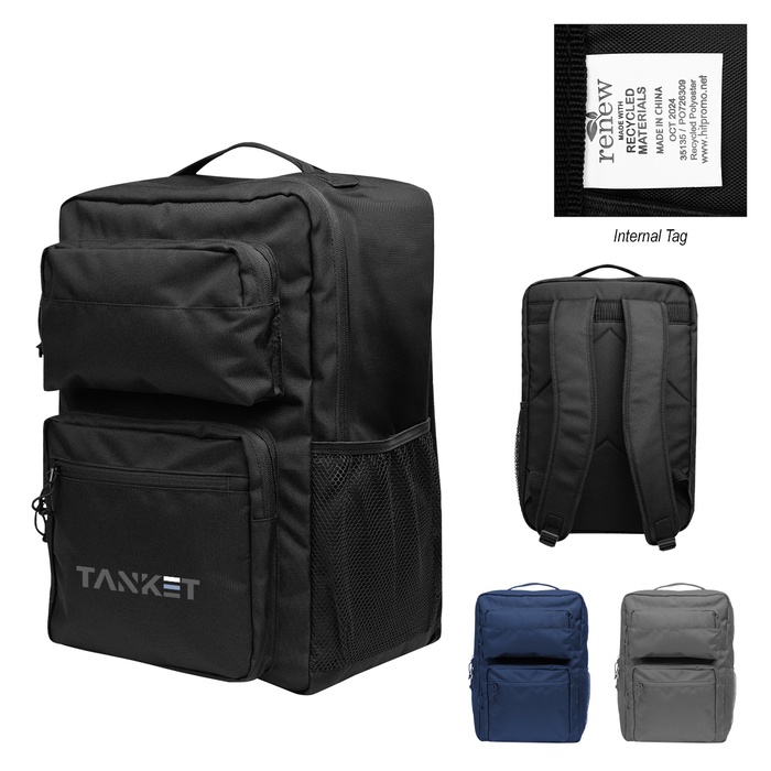 Dakota rPET Laptop Backpack