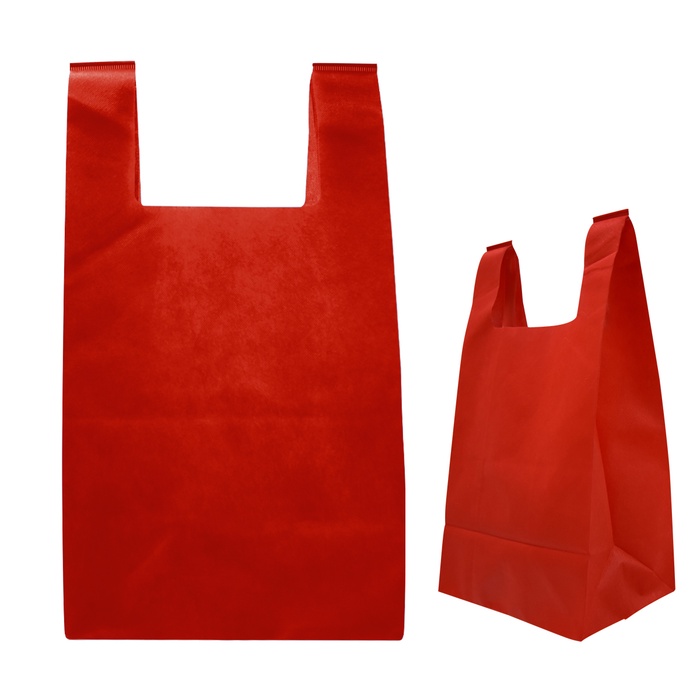Reusable T-Shirt Style Non-Woven Tote Bag