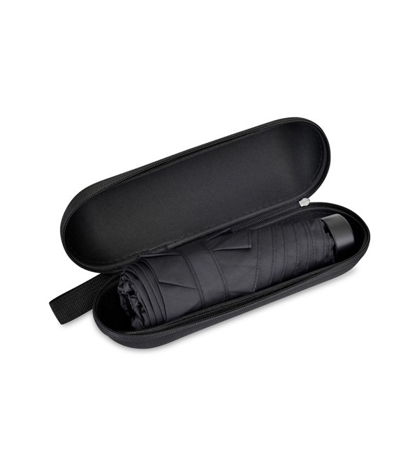 Elements 39&quot; Recycled Manual Mini Folding Umbrella