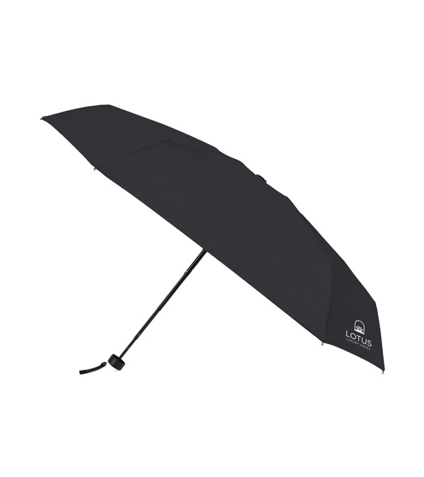 Elements 39&quot; Recycled Manual Mini Folding Umbrella