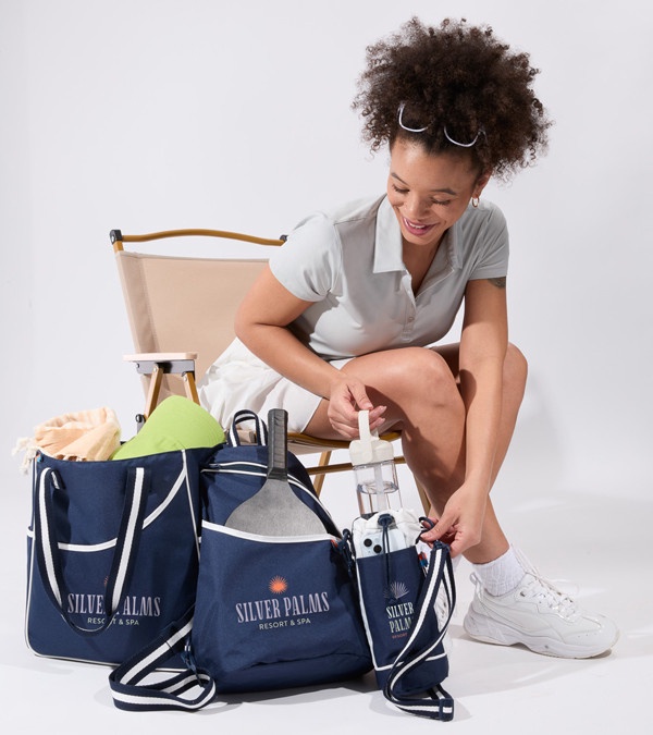 Retro Sport Recycled Sling Backpack