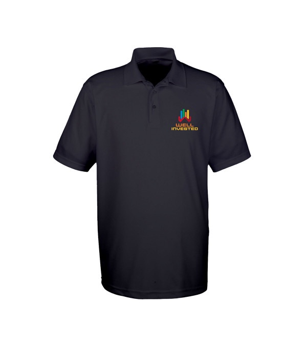 UltraClub Men's Cool & Dry Mesh Piqué Polo - Screen Print