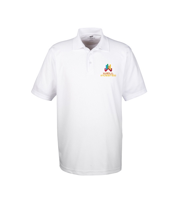 UltraClub Men's Cool & Dry Mesh Piqué Polo - Screen Print