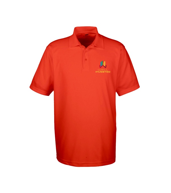 UltraClub Men's Cool & Dry Mesh Piqué Polo - Screen Print
