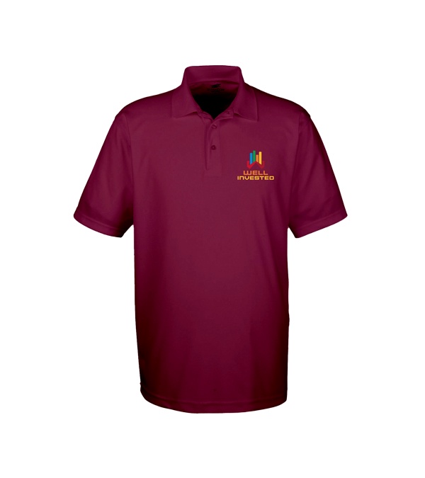 UltraClub Men's Cool & Dry Mesh Piqué Polo - Screen Print