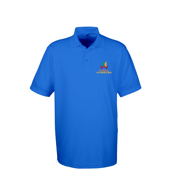 UltraClub Men's Cool & Dry Mesh Piqué Polo - Screen Print