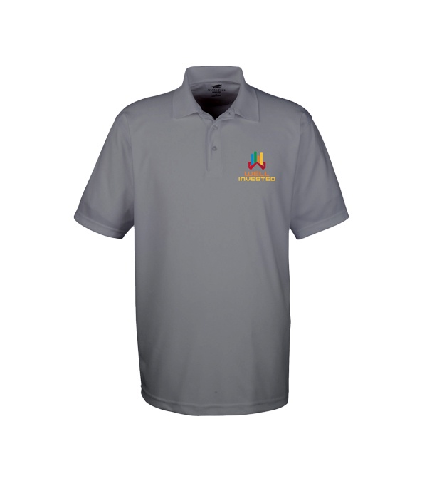 UltraClub Men's Cool & Dry Mesh Piqué Polo - Screen Print