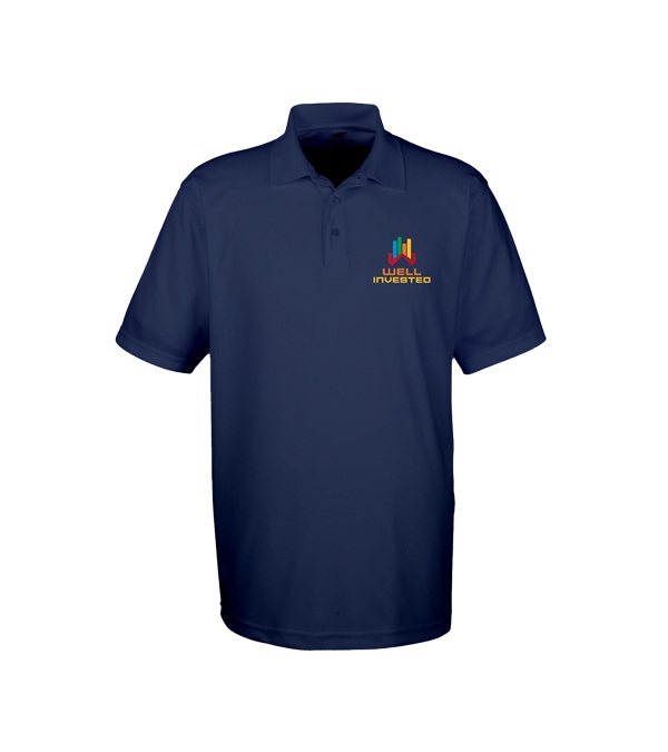 UltraClub Men's Cool & Dry Mesh Piqué Polo - Screen Print