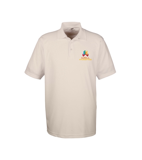 UltraClub Men's Cool & Dry Mesh Piqué Polo - Screen Print