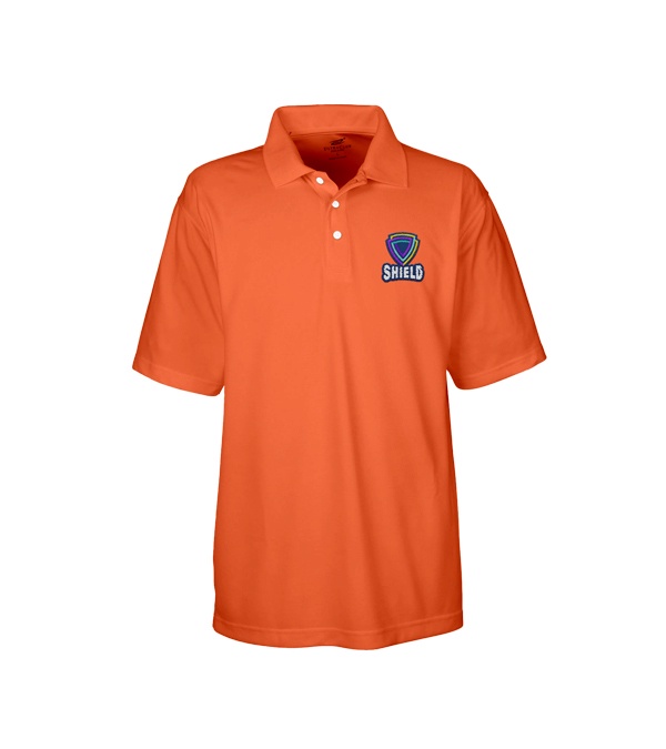 UltraClub Men's Cool & Dry Stain-Release Performance Polo - Embroidery