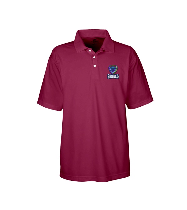 UltraClub Men's Cool & Dry Stain-Release Performance Polo - Embroidery