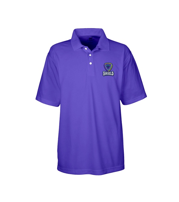 UltraClub Men's Cool & Dry Stain-Release Performance Polo - Embroidery