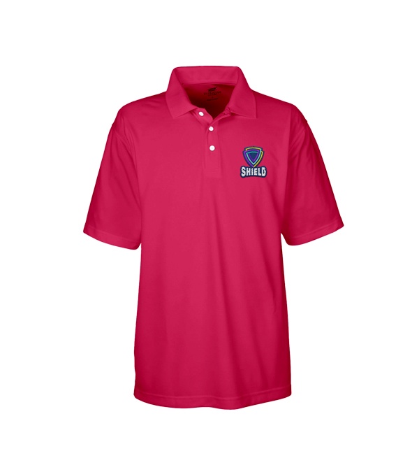 UltraClub Men's Cool & Dry Stain-Release Performance Polo - Embroidery