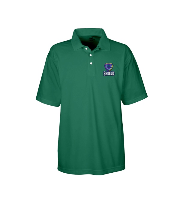 UltraClub Men's Cool & Dry Stain-Release Performance Polo - Embroidery