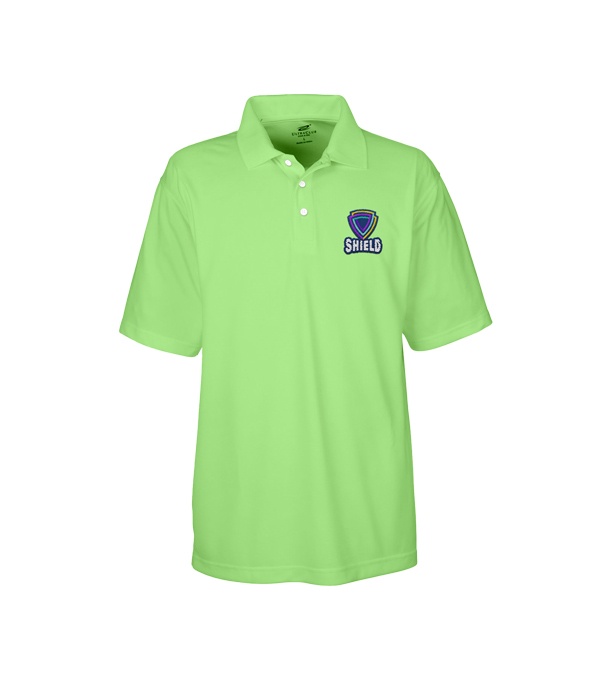 UltraClub Men's Cool & Dry Stain-Release Performance Polo - Embroidery