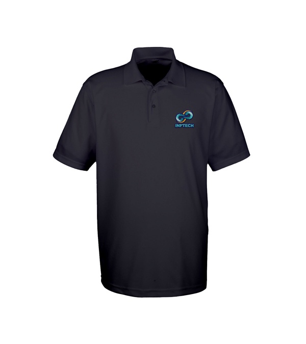 UltraClub Men's Cool & Dry Mesh Piqué Polo - Embroidery
