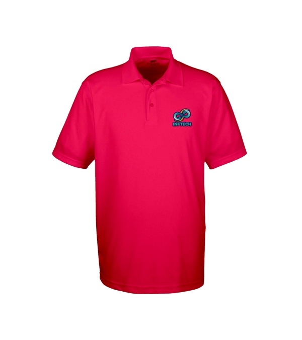 UltraClub Men's Cool & Dry Mesh Piqué Polo - Embroidery