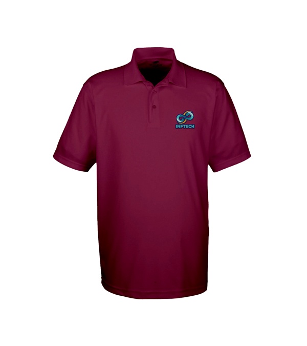 UltraClub Men's Cool & Dry Mesh Piqué Polo - Embroidery