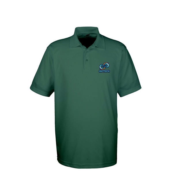 UltraClub Men's Cool & Dry Mesh Piqué Polo - Embroidery