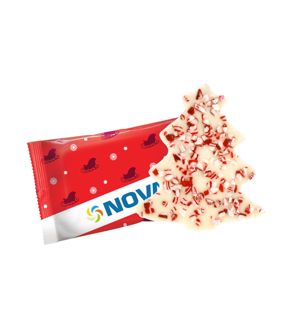 1/2 oz. Wrapped Peppermint Bark Shapes