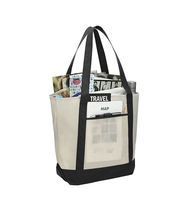 Lighthouse Non-Woven Boat Tote