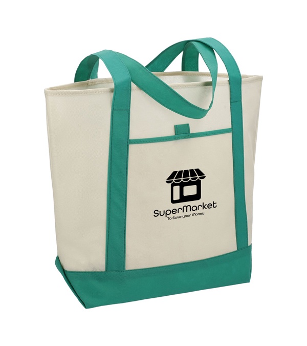 Lighthouse Non-Woven Boat Tote