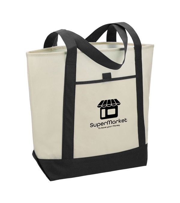 Lighthouse Non-Woven Boat Tote