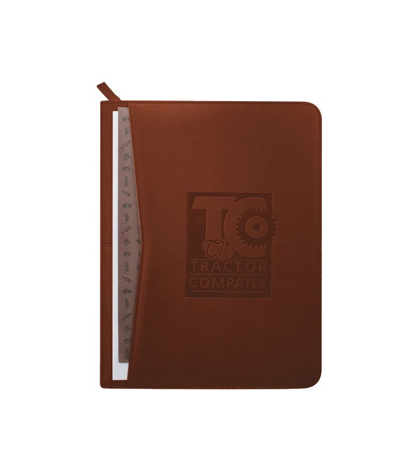 Pedova Zippered Padfolio
