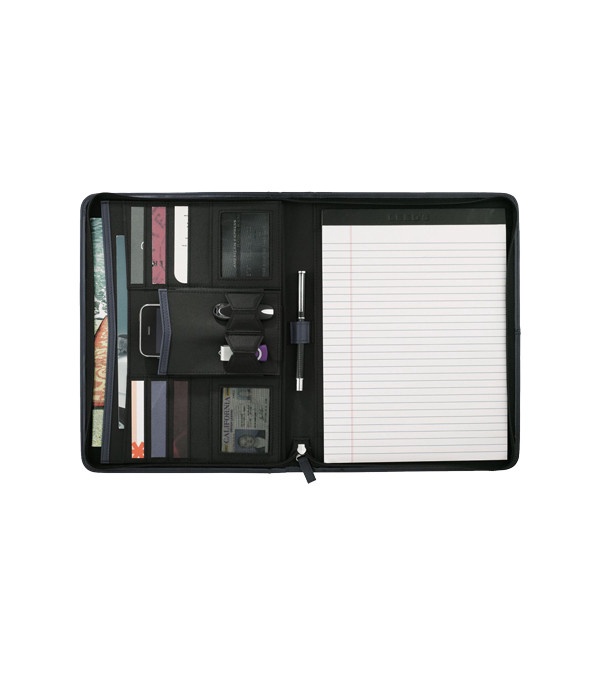 Pedova Zippered Padfolio