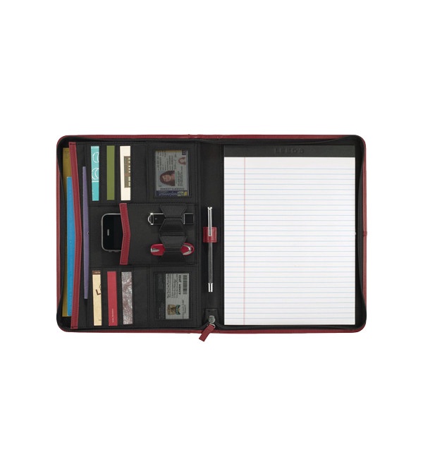 Pedova Zippered Padfolio