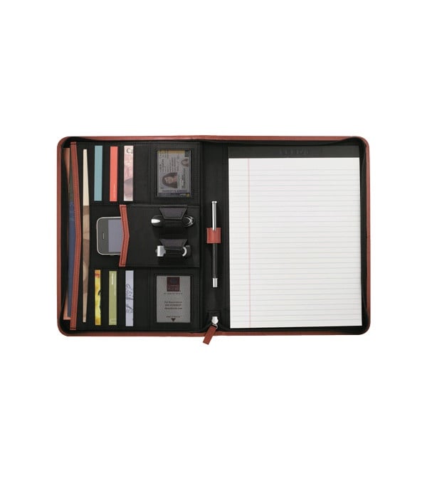 Pedova Zippered Padfolio