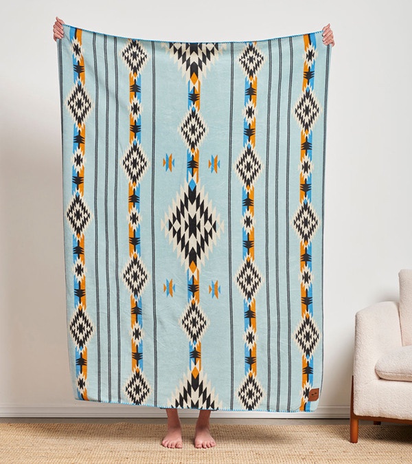 Slowtide® Fleece Blanket - Embroidered
