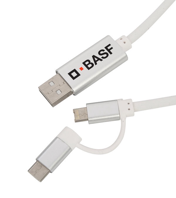 3-in-1 3 Ft. Disco Tech Light Up Charging Cable