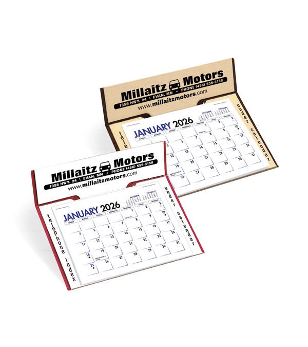 Memo Desk Calendar 2026