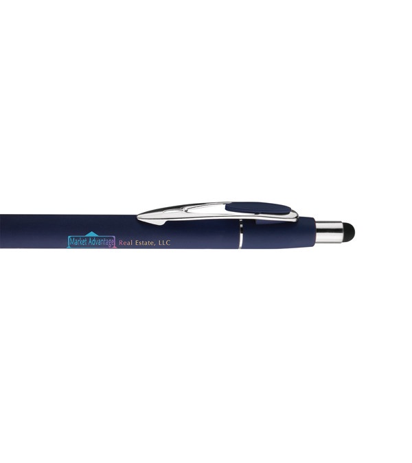 Velour Soft Touch Stylus Pen - Full Color