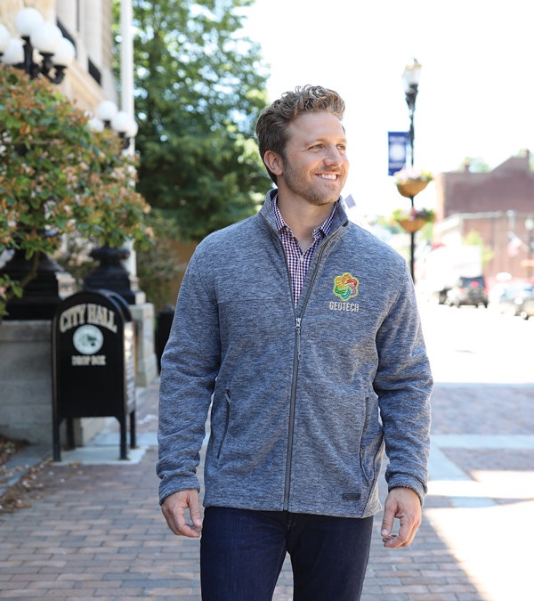 Boundary Men's Fleece Jacket - Embroidered