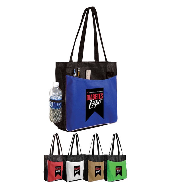 Non-Woven Business Tote Bag - Full Color Imprint