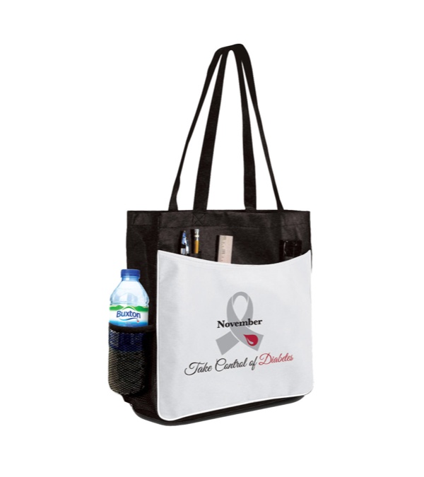 Non-Woven Business Tote Bag - Full Color Imprint
