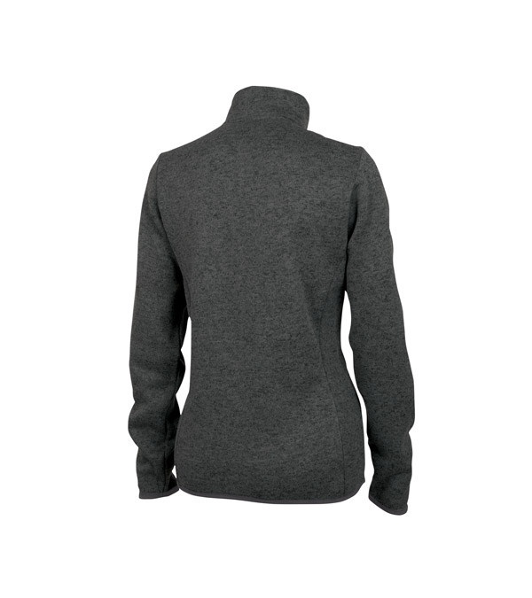 Women's Heathered Fleece Pullover - Embroidered