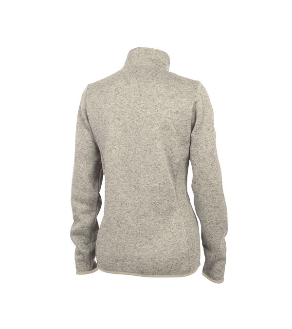 Women's Heathered Fleece Pullover - Embroidered
