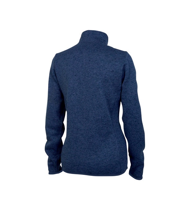 Women's Heathered Fleece Pullover - Embroidered