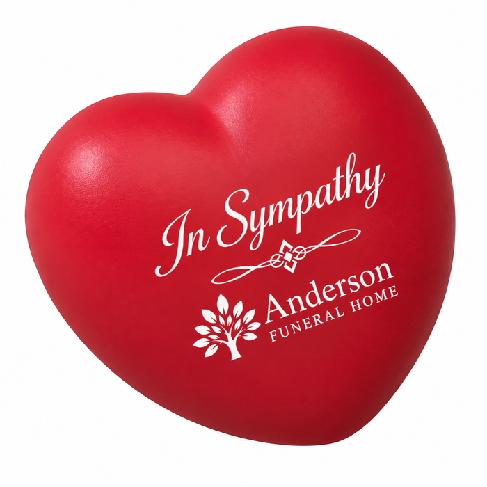 In Sympathy Heart Stress Reliever