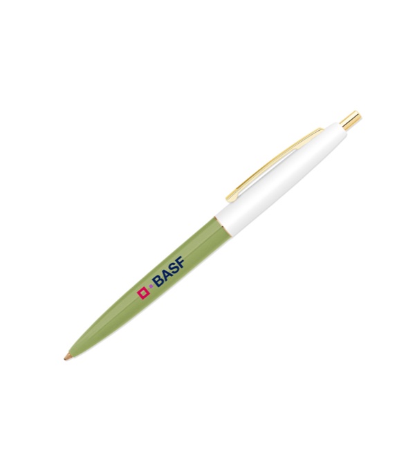 Clic White Gold Pen