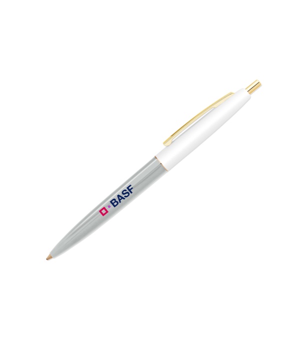 Clic White Gold Pen