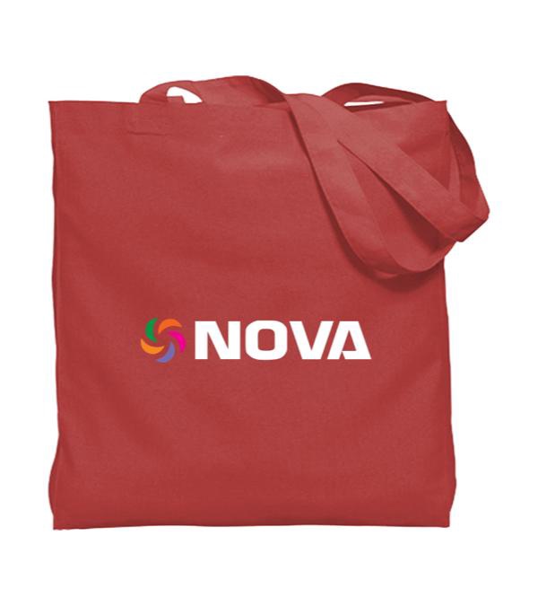 Gusseted Economy Tote Bag - Full Color Imprint
