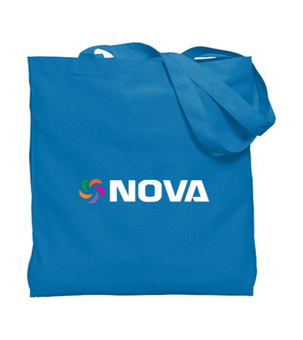Gusseted Economy Tote Bag - Full Color Imprint