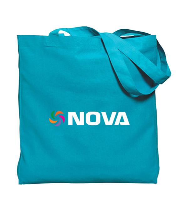 Gusseted Economy Tote Bag - Full Color Imprint