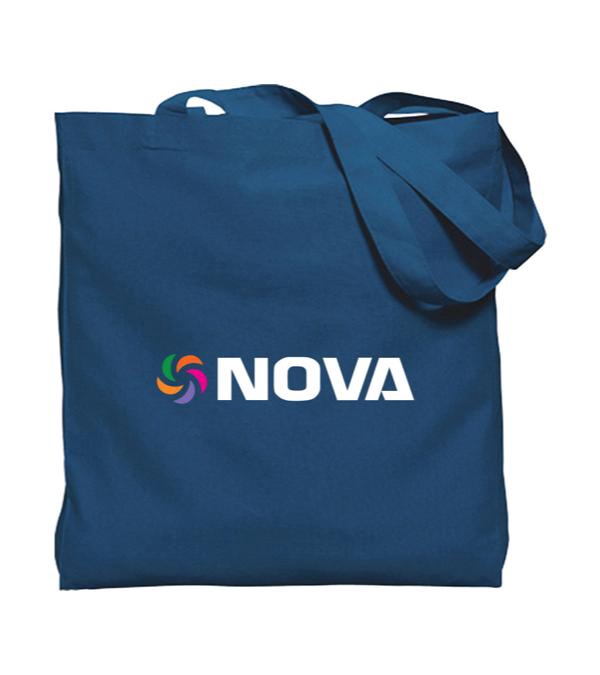 Gusseted Economy Tote Bag - Full Color Imprint