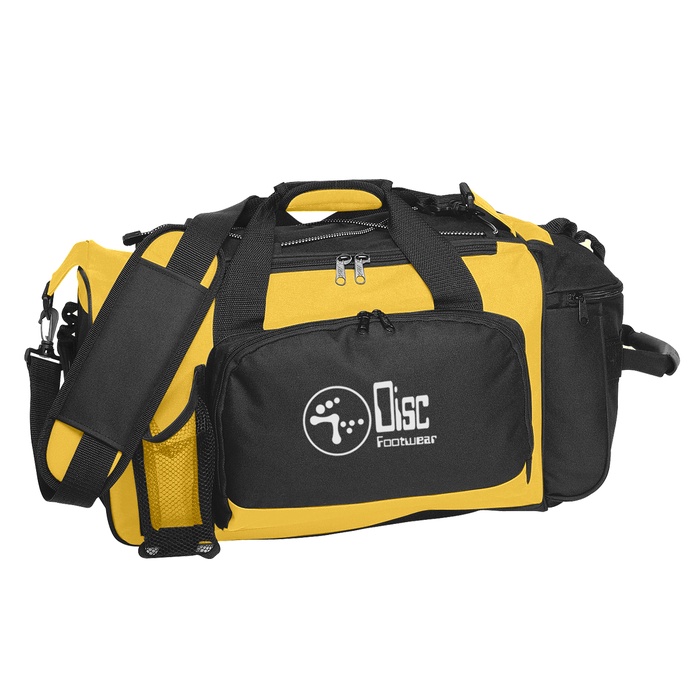 Deluxe Sports Duffel Bag with Imprint